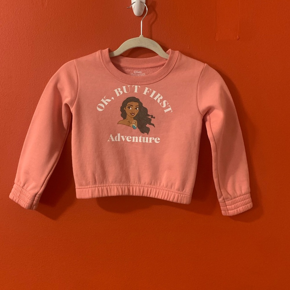 Disney Coral Adventure Sweatshirt Girl S (6-6X)